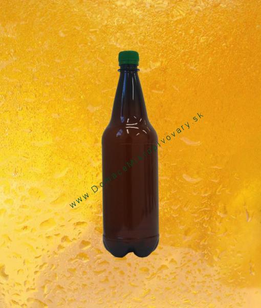 Pivná PET fľaša 1l s uzáverom