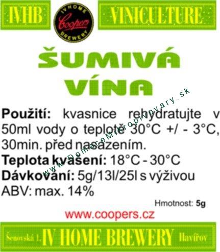  Kvasinky - šumivé vína (5g)