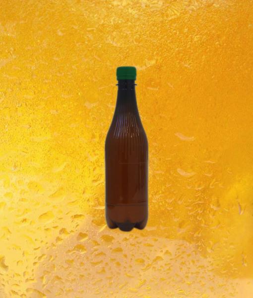 Pivná PET fľaša 0,5l s uzáverom