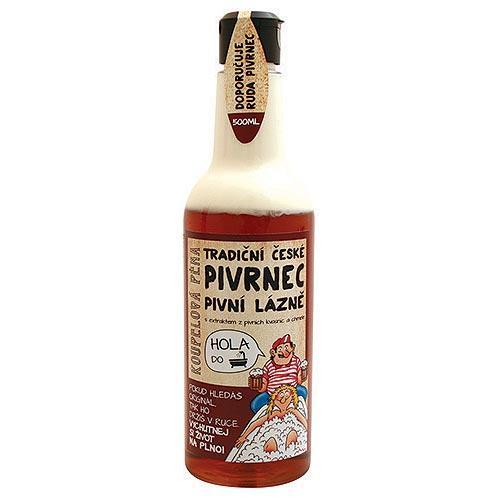 Pivrnec - pena do kúpeľa - tmavá (500ml)