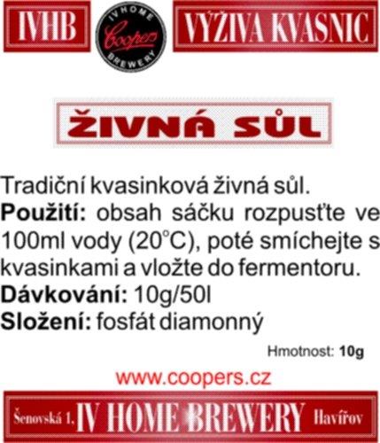 Výživová soľ (10g)